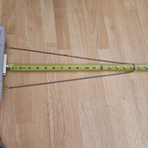 Demellier London Taupe Convertible Clutch Leather  EUC - Picture 12 of 15